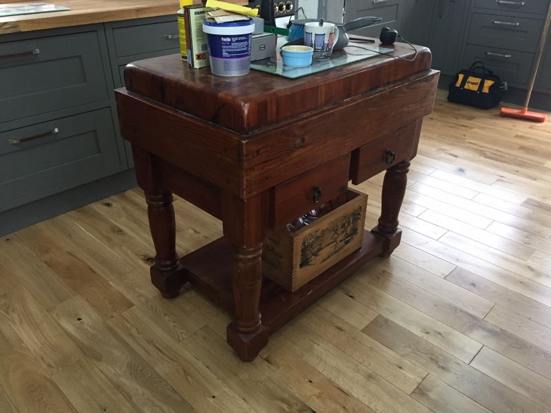 Butcher Block Before: Swipe To View More Images