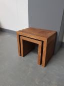 Rustic Nest of Two Tables