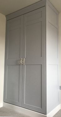 Click Here To Enlarge This Photo Of Fitted Shaker Wardrobe 1
