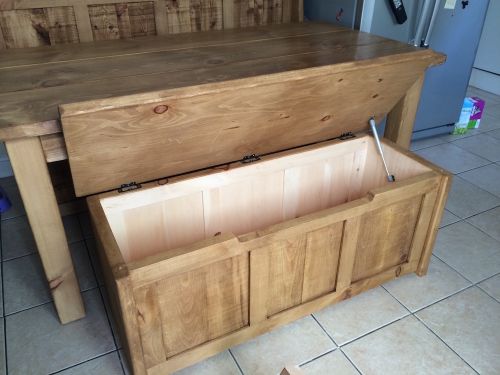 Click Here To Enlarge This Photo Of Blanket Box - Low Window Seat