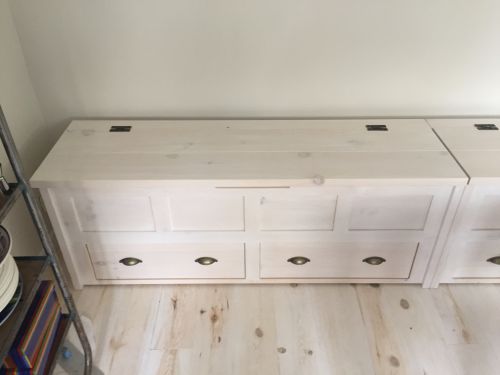 Click Here To Enlarge This Photo Of Blanket Box - Low Window Seat With Drawers