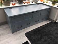 Blanket Box - Low Window Seat With Drawers