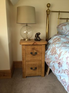 Click Here To Enlarge This Photo Of Bedside Cabinet 2 Drawer