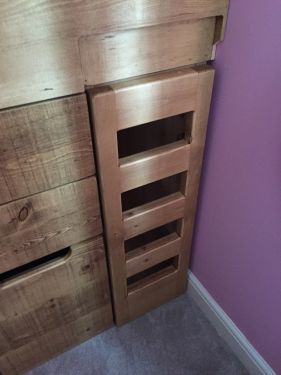 Click Here To Enlarge This Photo Of Rustic Pine Cabin Bed