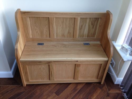 Click Here To Enlarge This Photo Of Wentworth Oak Monks Bench