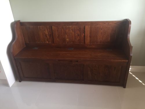Click Here To Enlarge This Photo Of Wentworth Oak Monks Bench