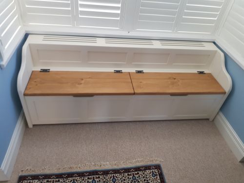 Click Here To Enlarge This Photo Of Radiator Cover Bench