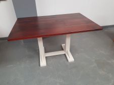Pedestal Table with Square Legs
