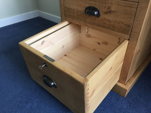 Click Here To Enlarge This Photo Of Double Pedestal Desk