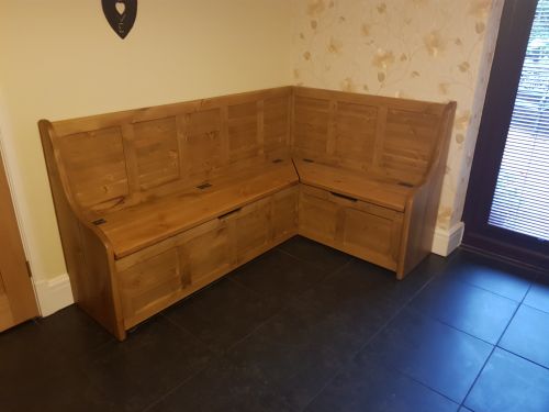 Click Here To Enlarge This Photo Of Corner Bench