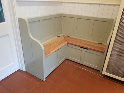 Click Here To Enlarge This Photo Of Corner Bench