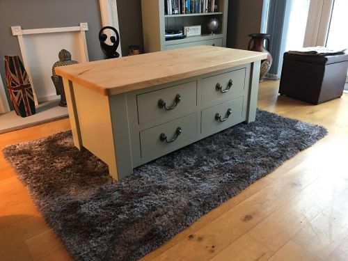 Click Here To Enlarge This Photo Of Rustic Coffee Table