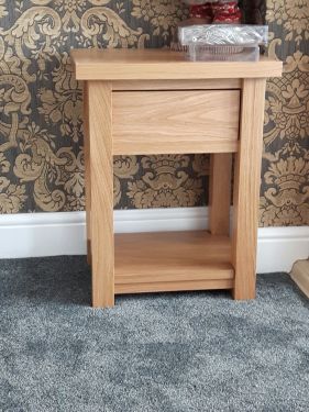 Click Here To Enlarge This Photo Of Wentworth Oak Lamp Table