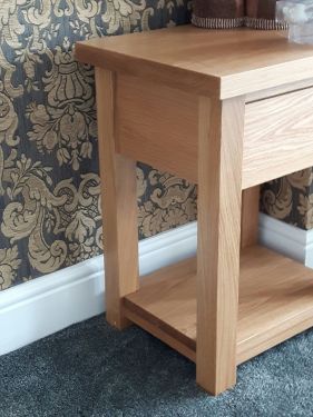 Click Here To Enlarge This Photo Of Wentworth Oak Lamp Table