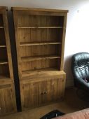 Tall Bookcase with Cupboard