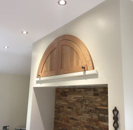 Oak Arch Doors: Click Here To View Larger Image